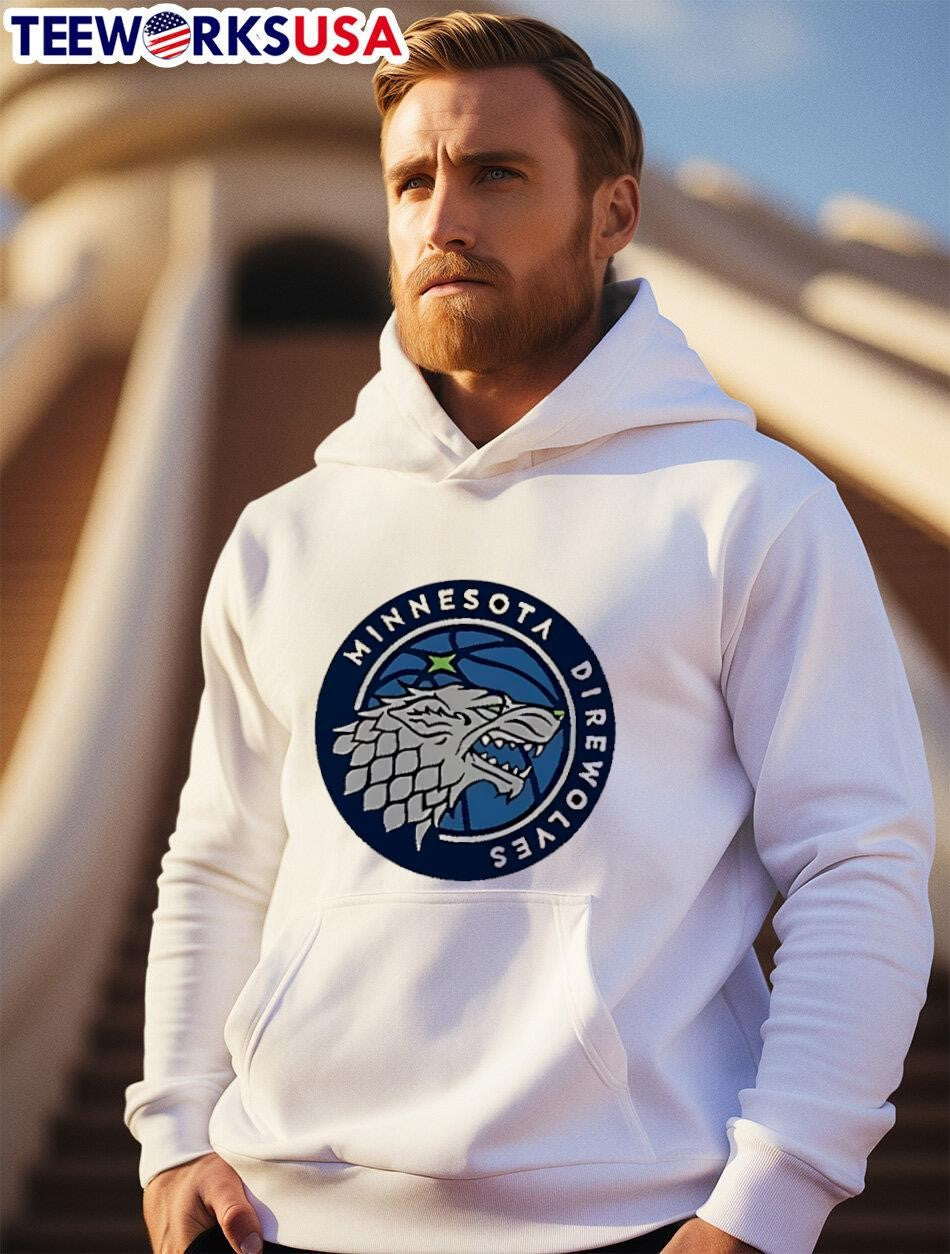 Minnesota Direwolves logo - Adult & Kids T-Shirts, Sweatshirts & Hoodies apparel design preview 2