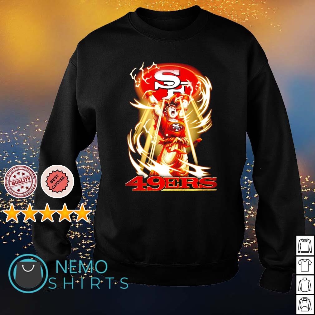 Son Goku San Francisco 49ers - Adult & Kids T-Shirts, Sweatshirts & Hoodies product image 4