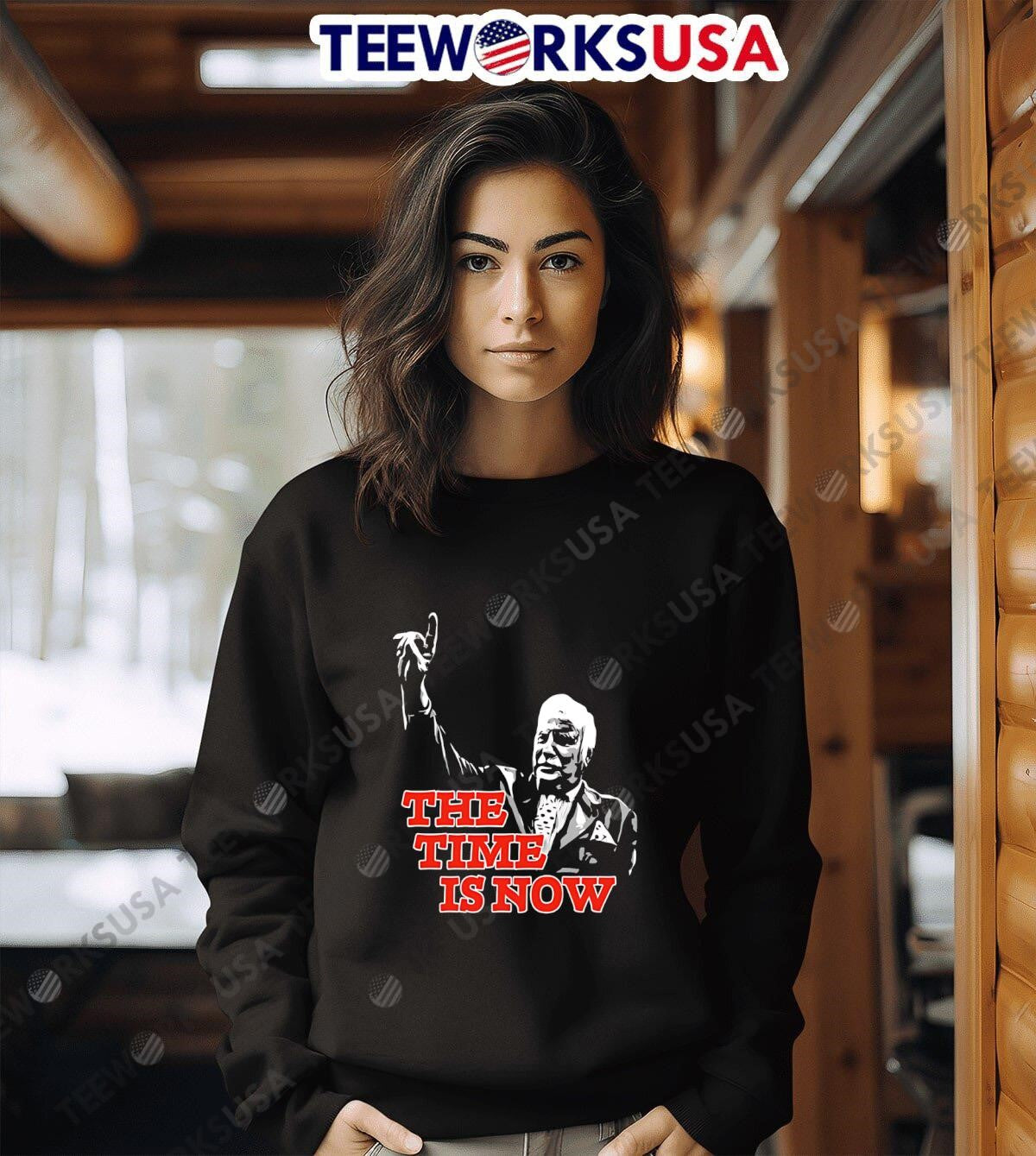 The Time Is Now - Adult & Kids T-Shirts, Sweatshirts & Hoodies apparel design preview 6