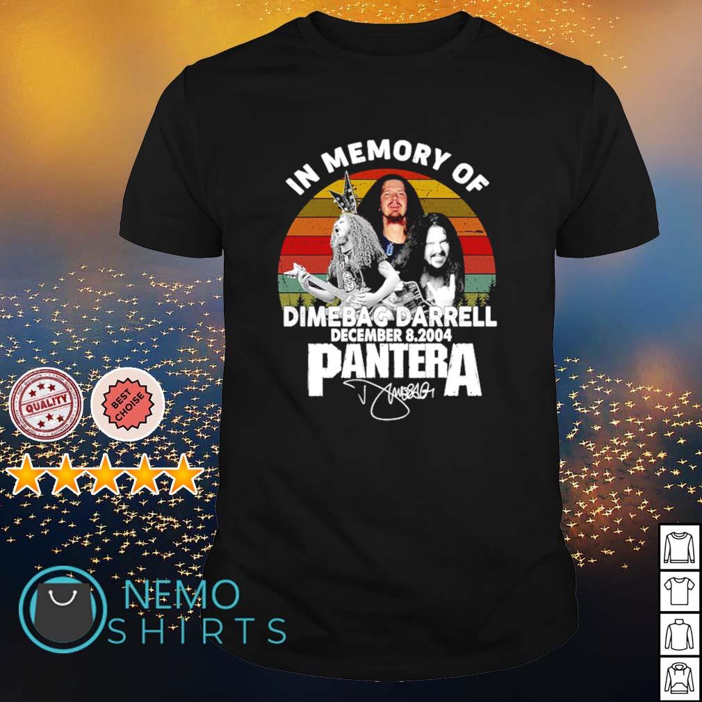 In memory of Dimebag Darrell December 8 2004 Pantera - Adult & Kids T-Shirts, Sweatshirts & Hoodies apparel design preview 1
