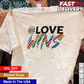 New York Knicks love wins pride month - Adult & Kids T-Shirts, Sweatshirts & Hoodies apparel design preview 1