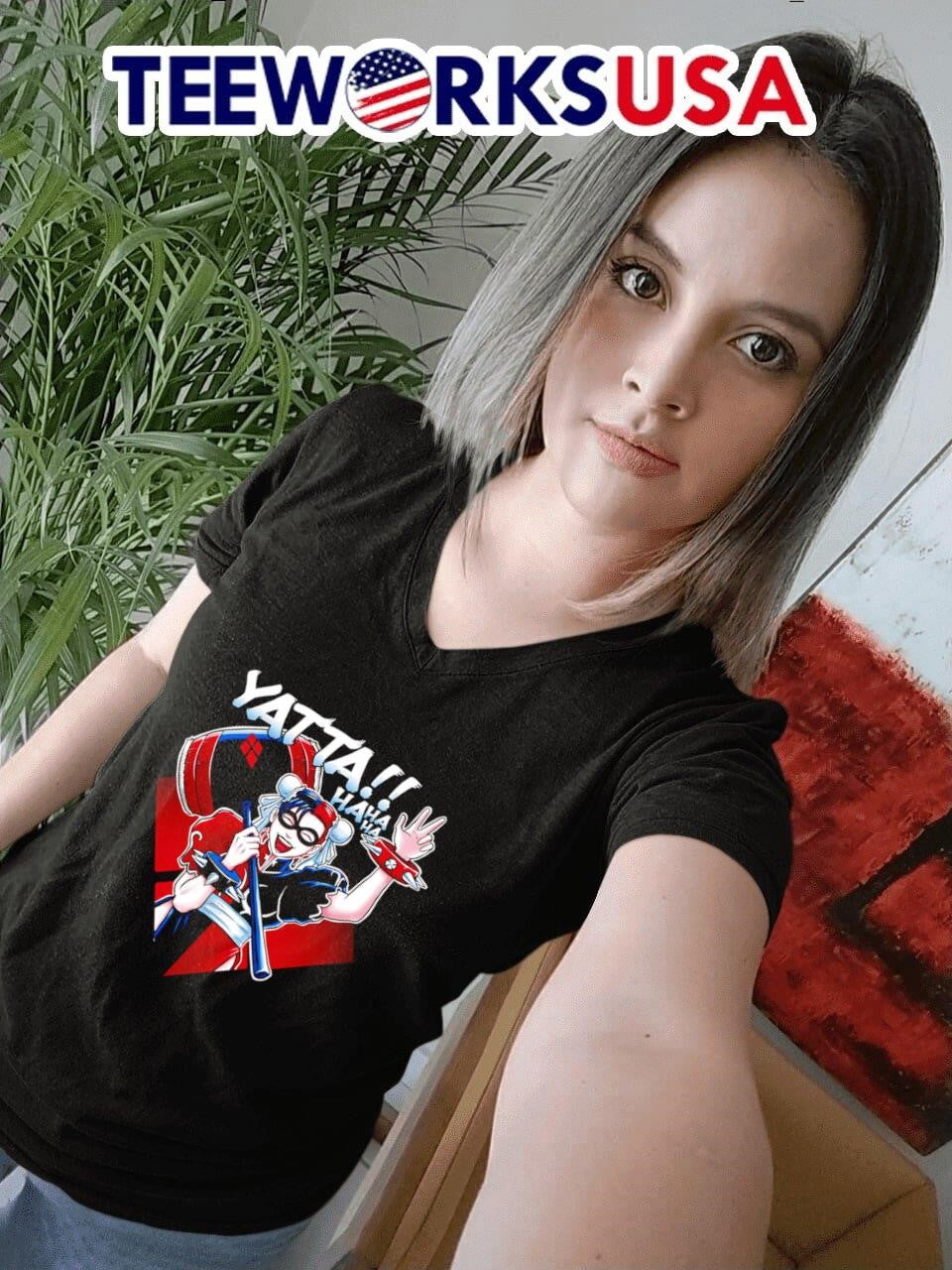 Harley Yatta hahaha - Adult & Kids T-Shirts, Sweatshirts & Hoodies apparel design preview 4