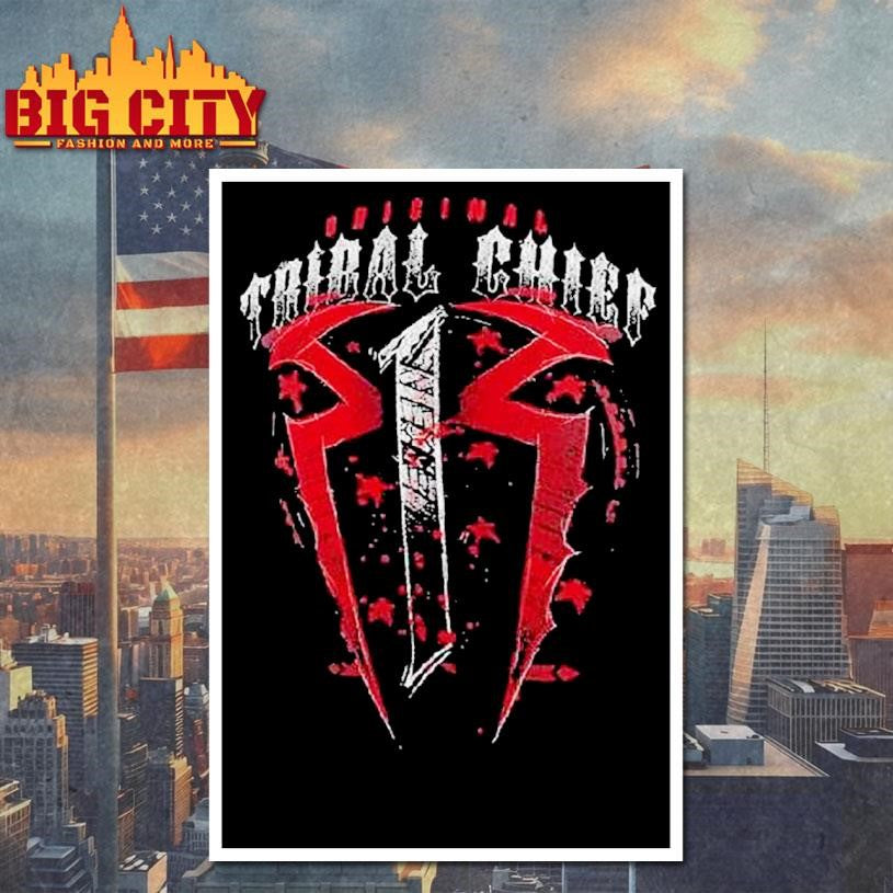 Roman Reigns Otc1 Tribal Chief - Adult & Kids T-Shirts, Sweatshirts & Hoodies apparel design preview 4