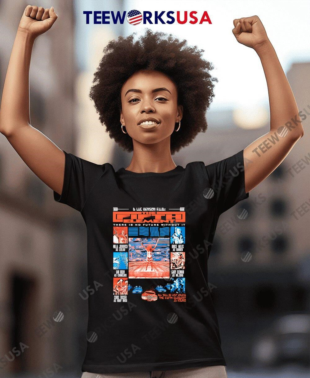 The Fifth Element There is no future without it Luc - Adult & Kids T-Shirts, Sweatshirts & Hoodies apparel design preview 8