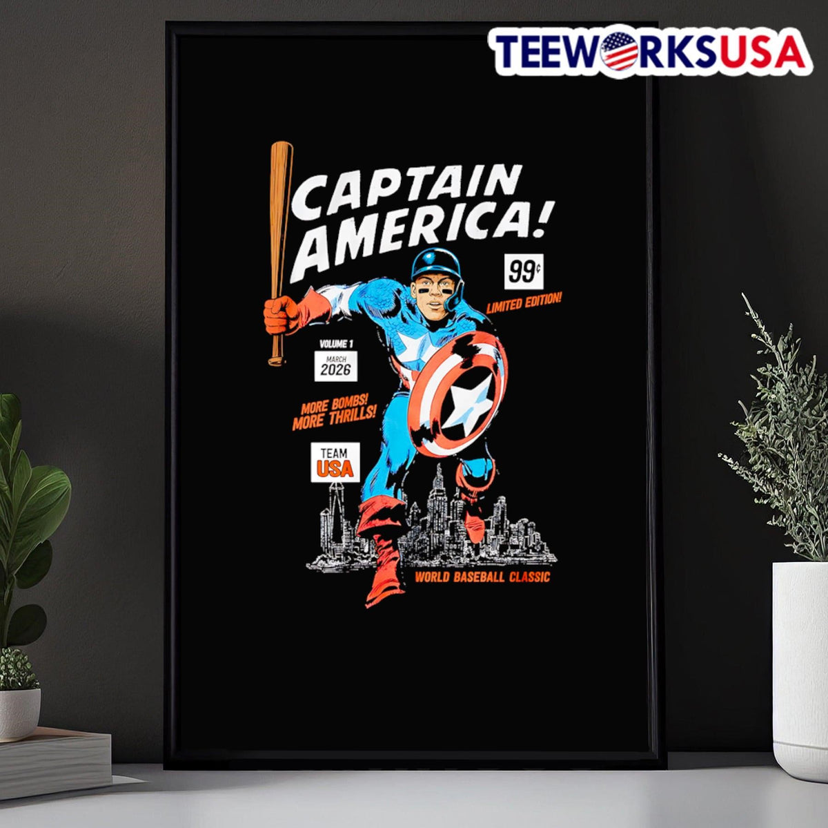 Aaron Judge Captain America Limited Edition - Adult & Kids T-Shirts, Sweatshirts & Hoodies apparel design preview 5