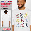 Wheelchair Cardinals Celebrate Disability Night 2024 - Adult & Kids T-Shirts, Sweatshirts & Hoodies apparel design preview 1