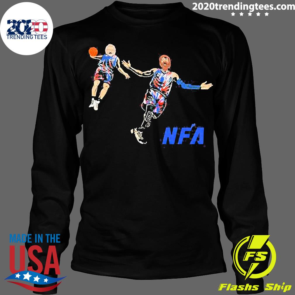 Big Cat Nfa Jerry And Brent Dunk - Adult & Kids T-Shirts, Sweatshirts & Hoodies apparel design preview 4