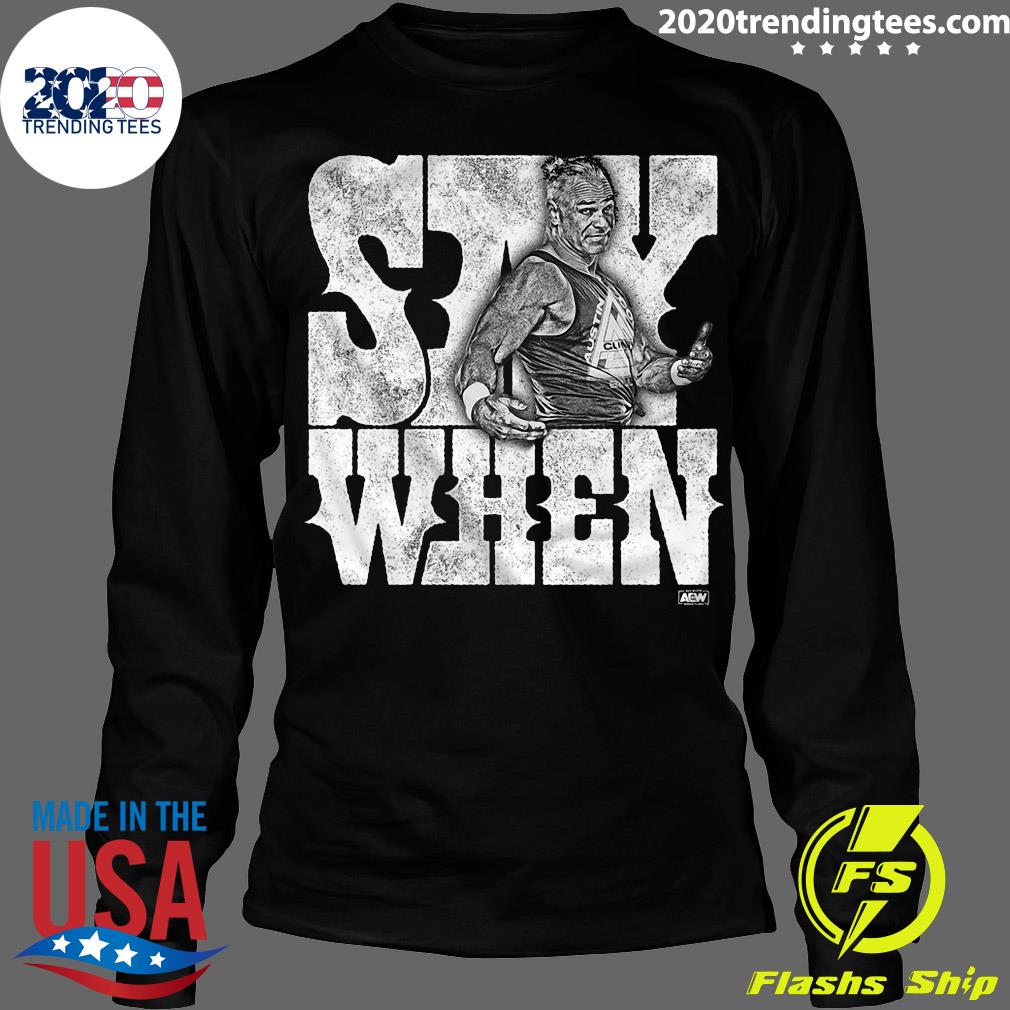 Billy Gunn say when - Adult & Kids T-Shirts, Sweatshirts & Hoodies apparel design preview 4