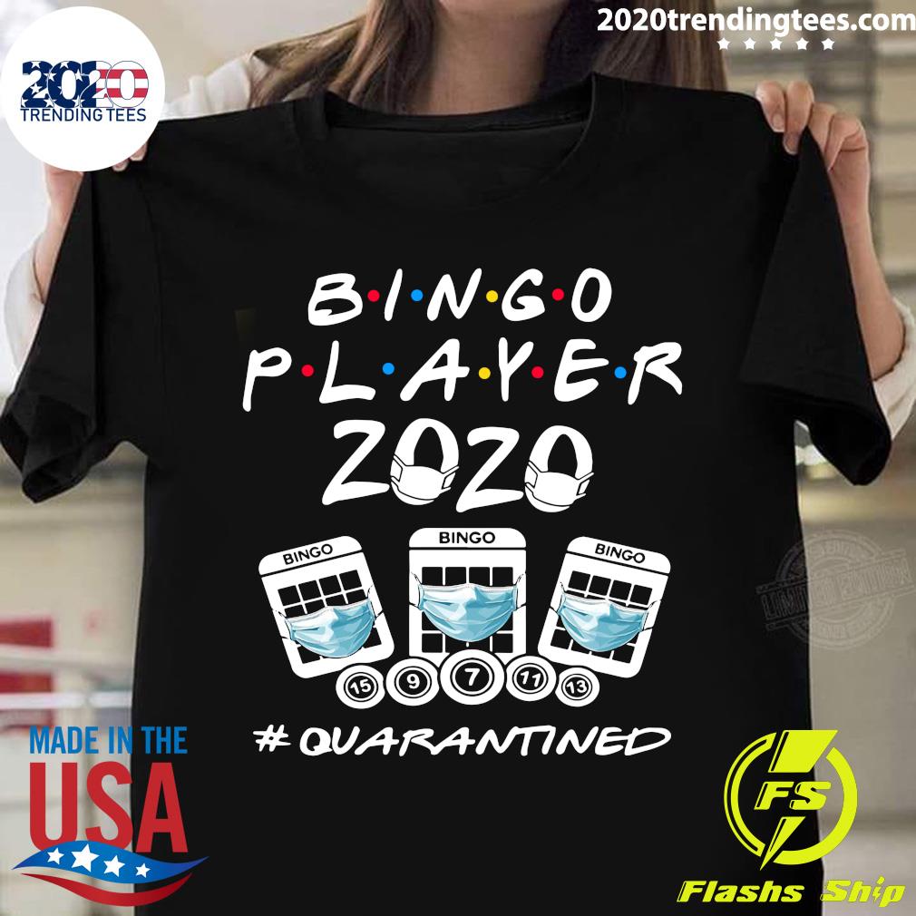 Bingo Player 2020 #quarantined - Adult & Kids T-Shirts, Sweatshirts & Hoodies apparel design preview 1