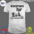 Black Cat Miniatures Drugs Would Be Cheaper - Adult & Kids T-Shirts, Sweatshirts & Hoodies apparel design preview 1
