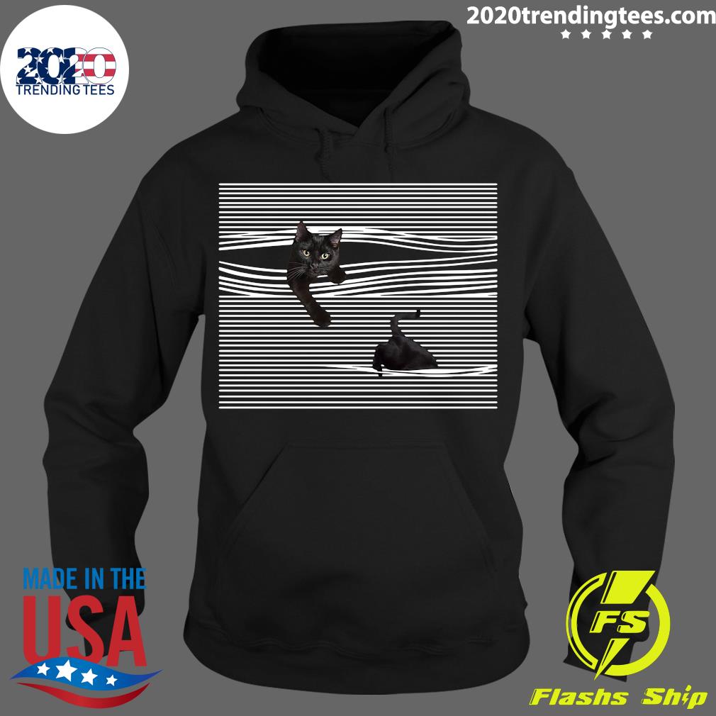 Black Cat Mug - Adult & Kids T-Shirts, Sweatshirts & Hoodies apparel design preview 2