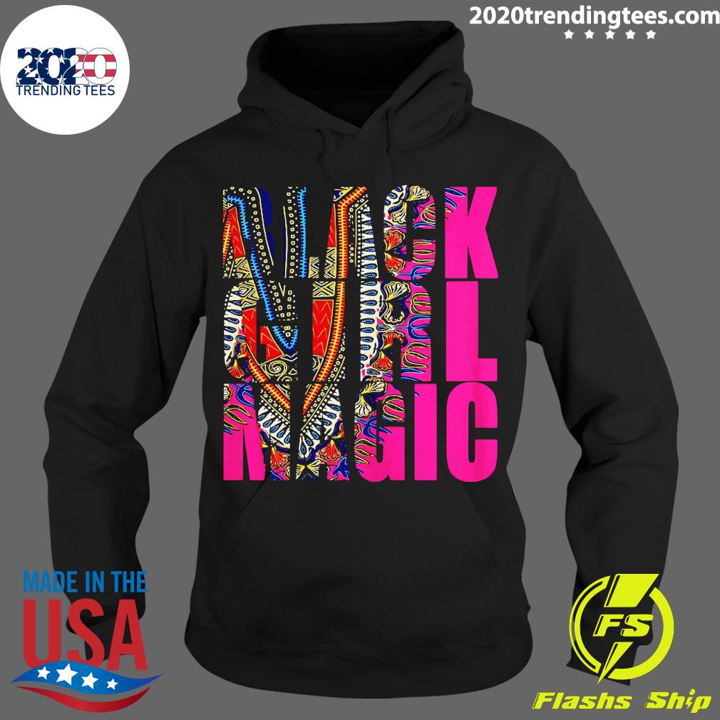 Black Girl Magic Dashiki - Adult & Kids T-Shirts, Sweatshirts & Hoodies apparel design preview 2