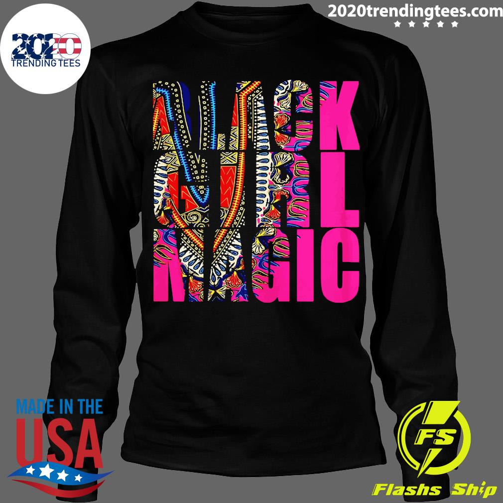 Black Girl Magic Dashiki - Adult & Kids T-Shirts, Sweatshirts & Hoodies apparel design preview 4