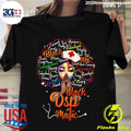 Black Nurse Magic DSP - Adult & Kids T-Shirts, Sweatshirts & Hoodies apparel design preview 1