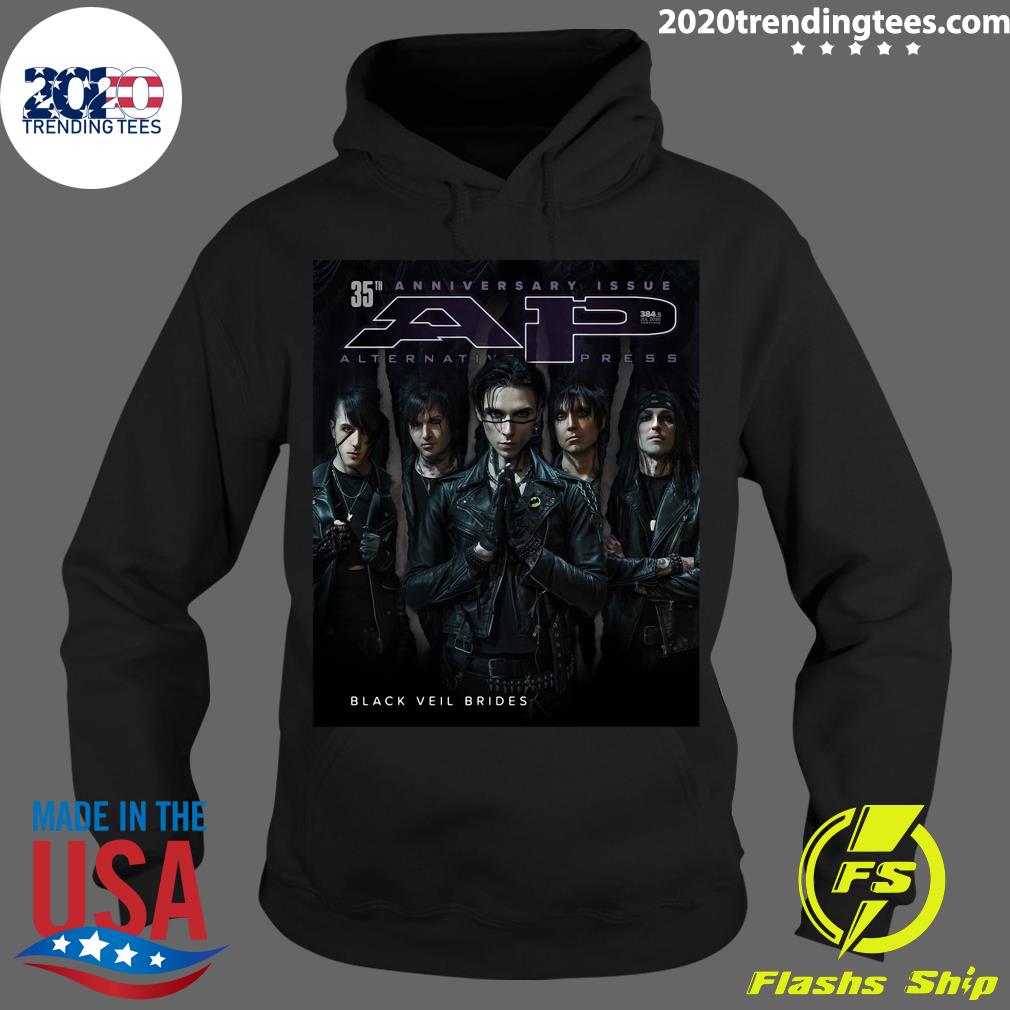 Black Veil Brides Alternative Press Magazine 35th - Adult & Kids T-Shirts, Sweatshirts & Hoodies apparel design preview 2