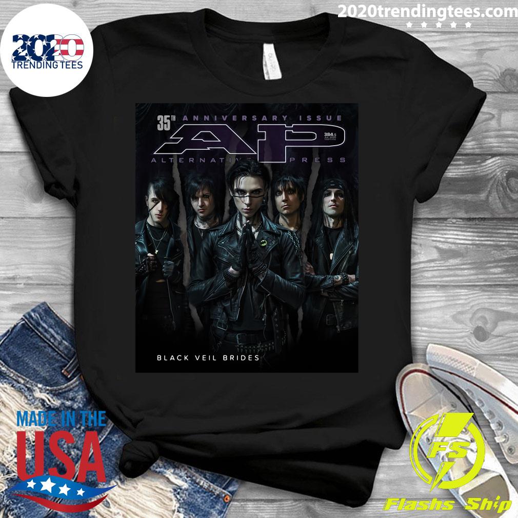 Black Veil Brides Alternative Press Magazine 35th - Adult & Kids T-Shirts, Sweatshirts & Hoodies apparel design preview 3