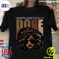 Black Women Unapologetically Dope - Adult & Kids T-Shirts, Sweatshirts & Hoodies apparel design preview 1