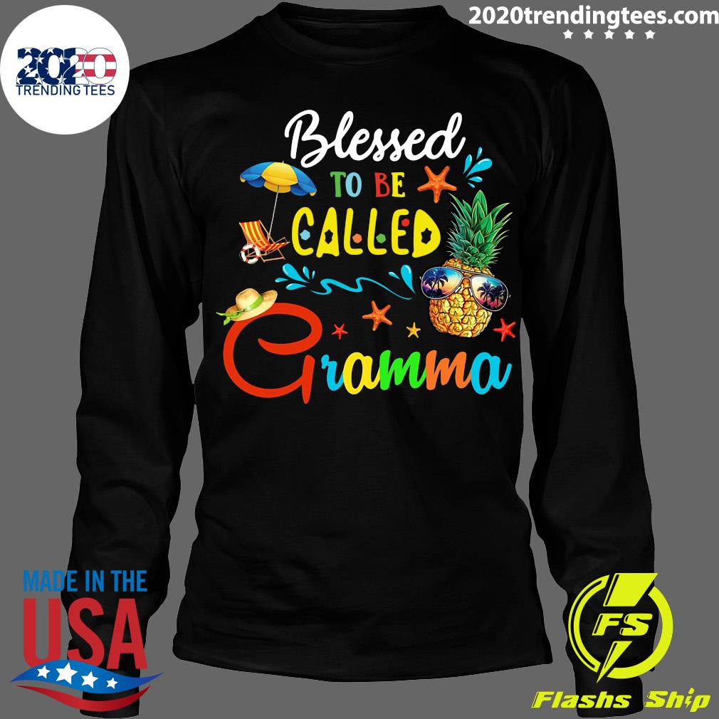 Blessed To Be Called Gramma - Adult & Kids T-Shirts, Sweatshirts & Hoodies apparel design preview 4