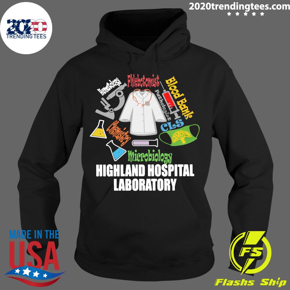 Blood Bank Microbiology Highland Hospital Laboratory - Adult & Kids T-Shirts, Sweatshirts & Hoodies apparel design preview 2