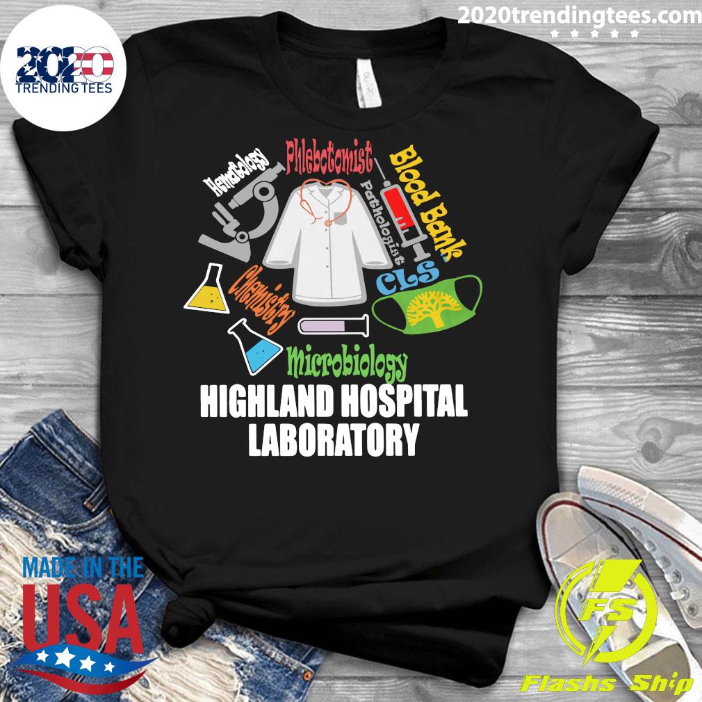 Blood Bank Microbiology Highland Hospital Laboratory - Adult & Kids T-Shirts, Sweatshirts & Hoodies apparel design preview 3