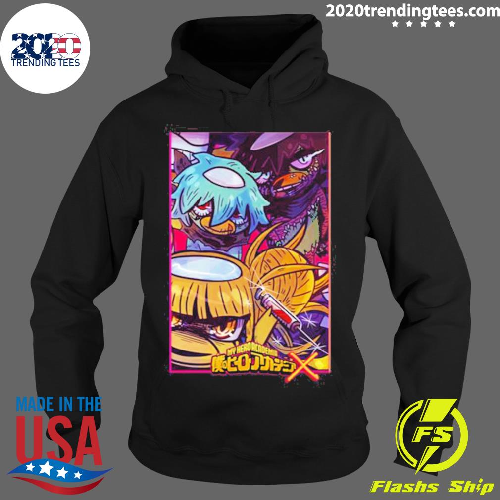 Bnha X Sarazanmai League Of Kappas - Adult & Kids T-Shirts, Sweatshirts & Hoodies apparel design preview 2