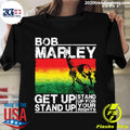 Bob Marley Get Up Stand - Adult & Kids T-Shirts, Sweatshirts & Hoodies apparel design preview 1