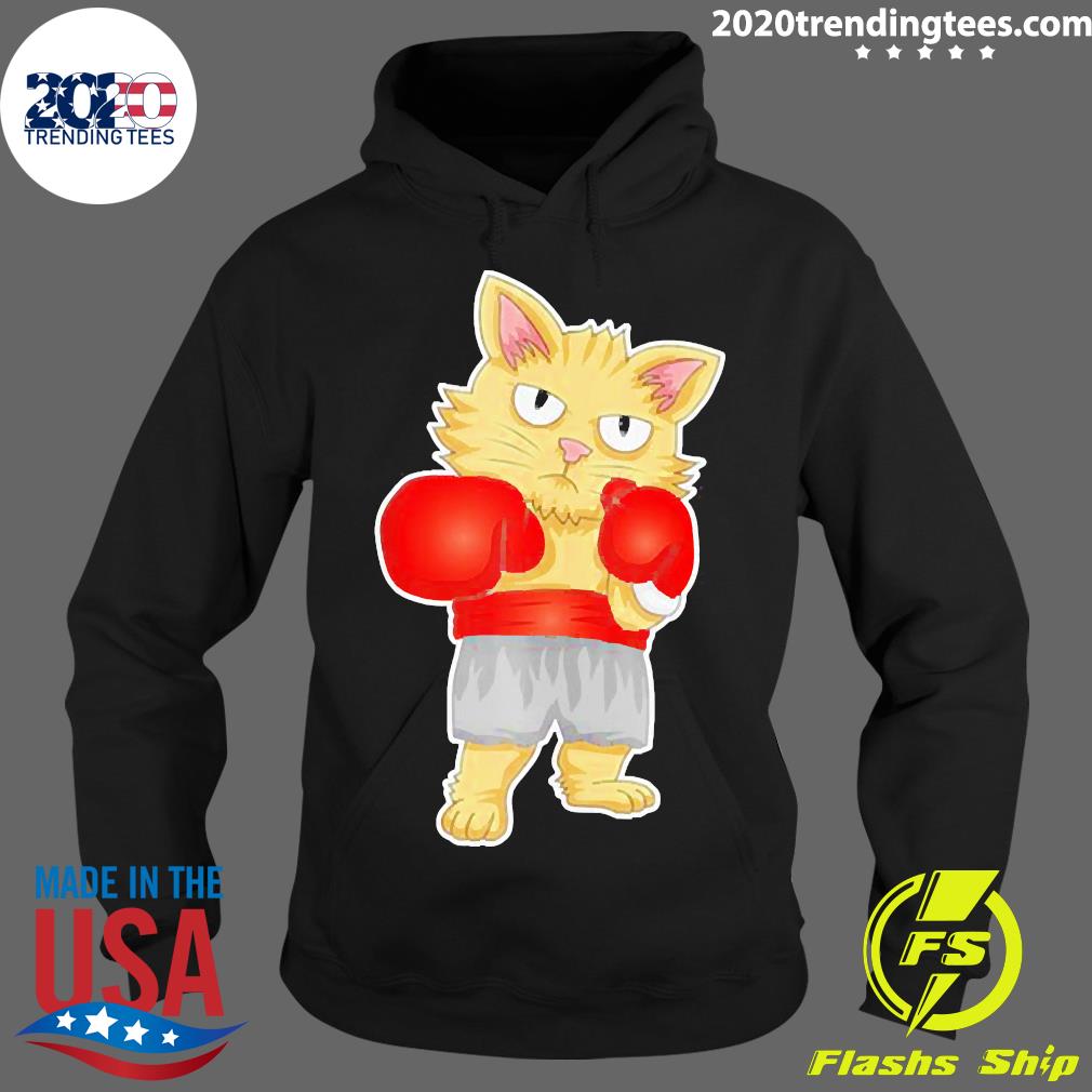 Boxing Cat - Adult & Kids T-Shirts, Sweatshirts & Hoodies apparel design preview 2