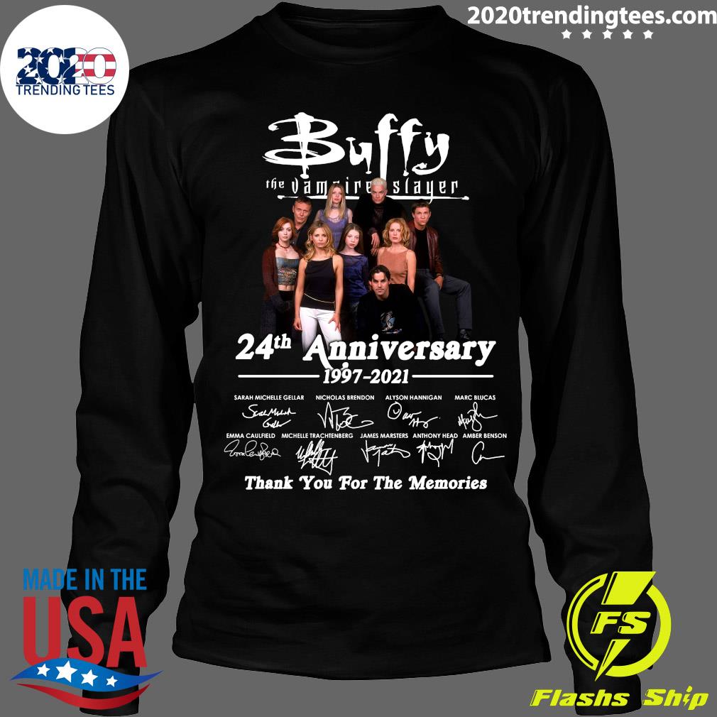 Buffy The Vampire Slayer 24th Anniversary 1997-2021 - Adult & Kids T-Shirts, Sweatshirts & Hoodies apparel design preview 4