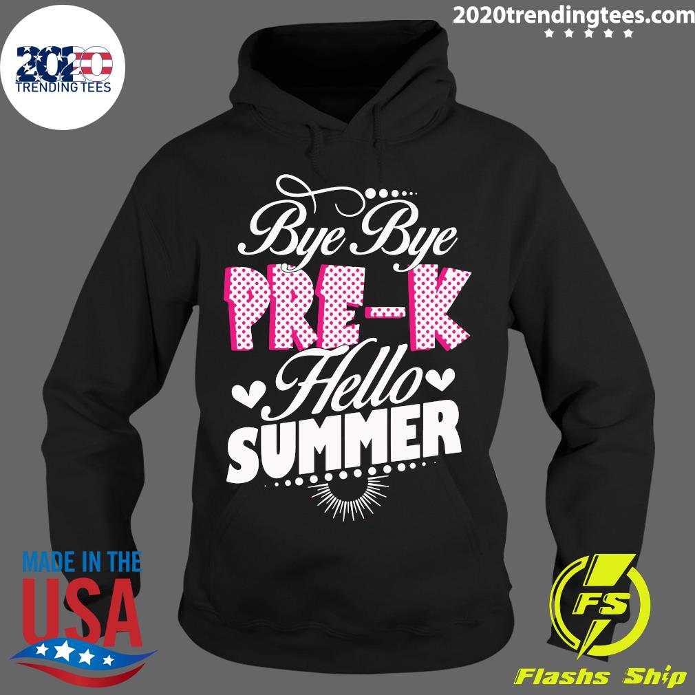 Bye Pre-k Hello Summer - Adult & Kids T-Shirts, Sweatshirts & Hoodies apparel design preview 2