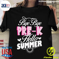 Bye Pre-k Hello Summer - Adult & Kids T-Shirts, Sweatshirts & Hoodies apparel design preview 1