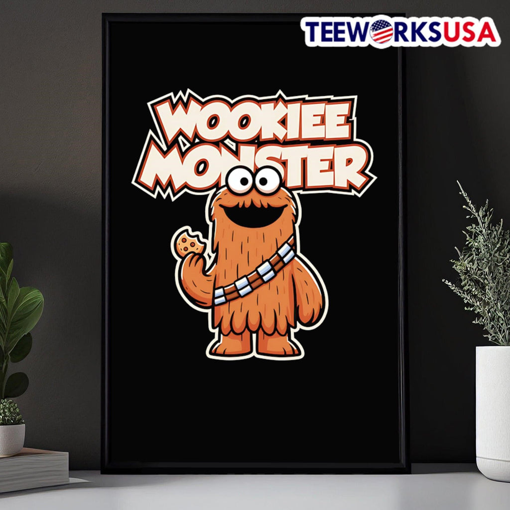 Wookie Monster - Adult & Kids T-Shirts, Sweatshirts & Hoodies apparel design preview 5
