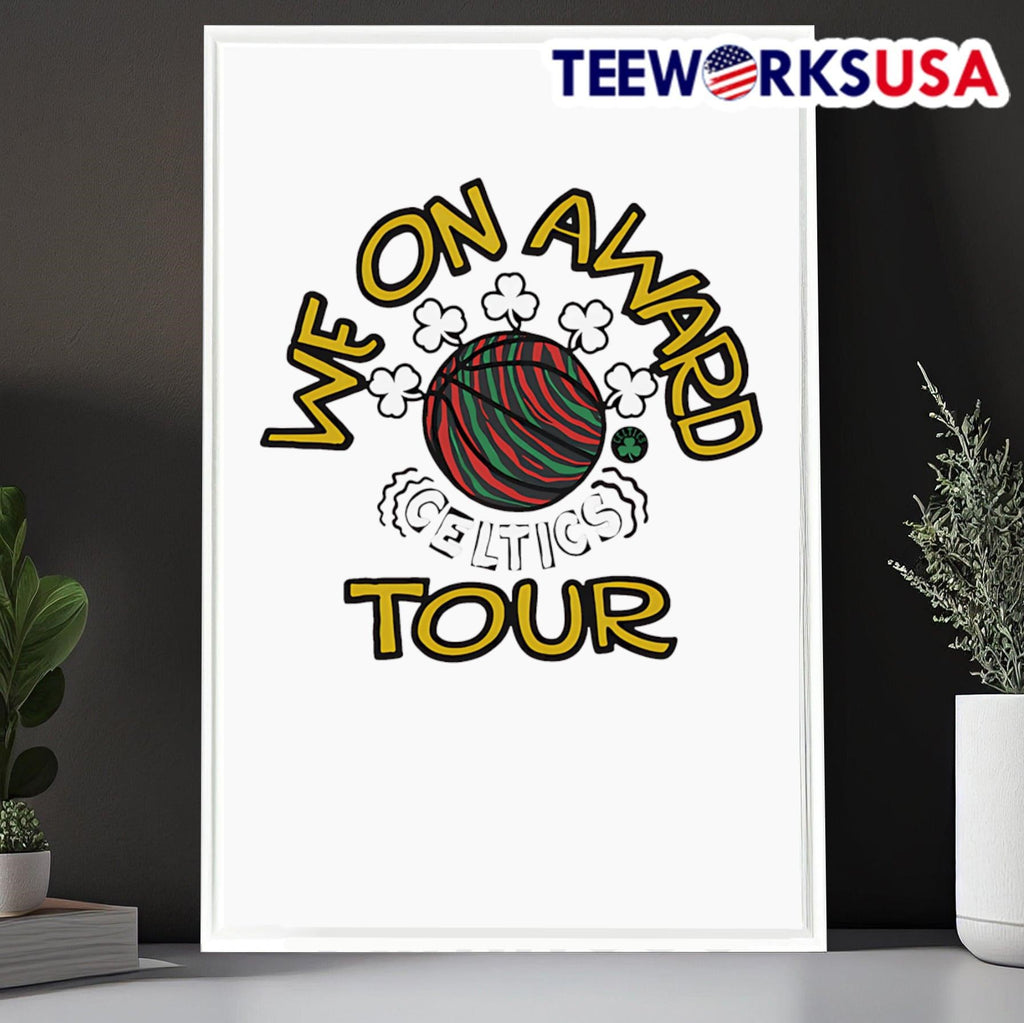 Boston Celtics we on award tour - Adult & Kids T-Shirts, Sweatshirts & Hoodies apparel design preview 6