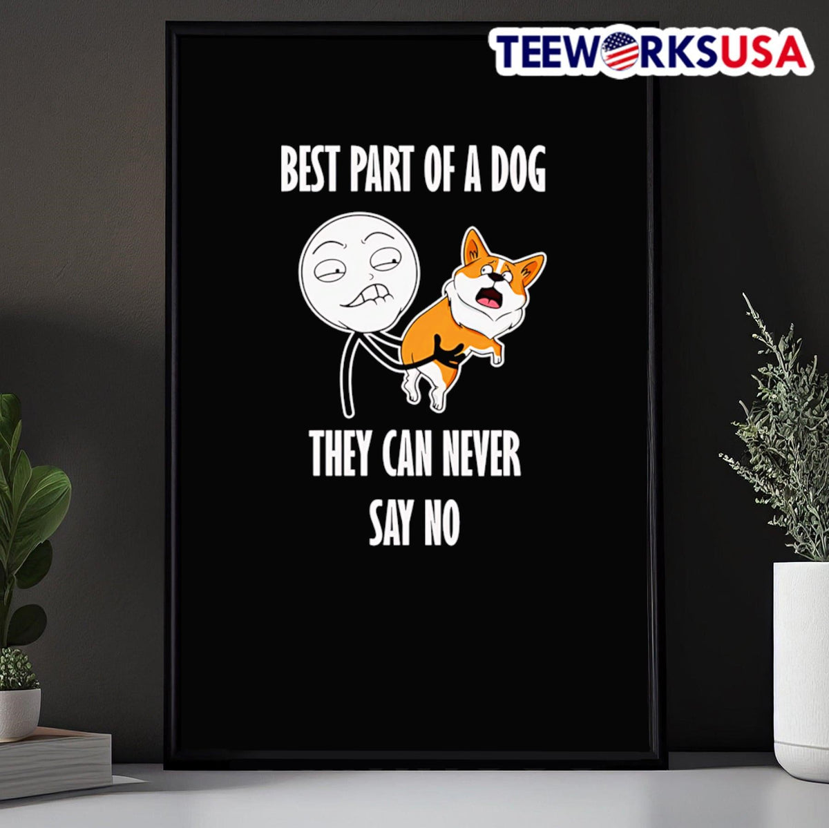 Best part of a dog they can never say no - Adult & Kids T-Shirts, Sweatshirts & Hoodies apparel design preview 5