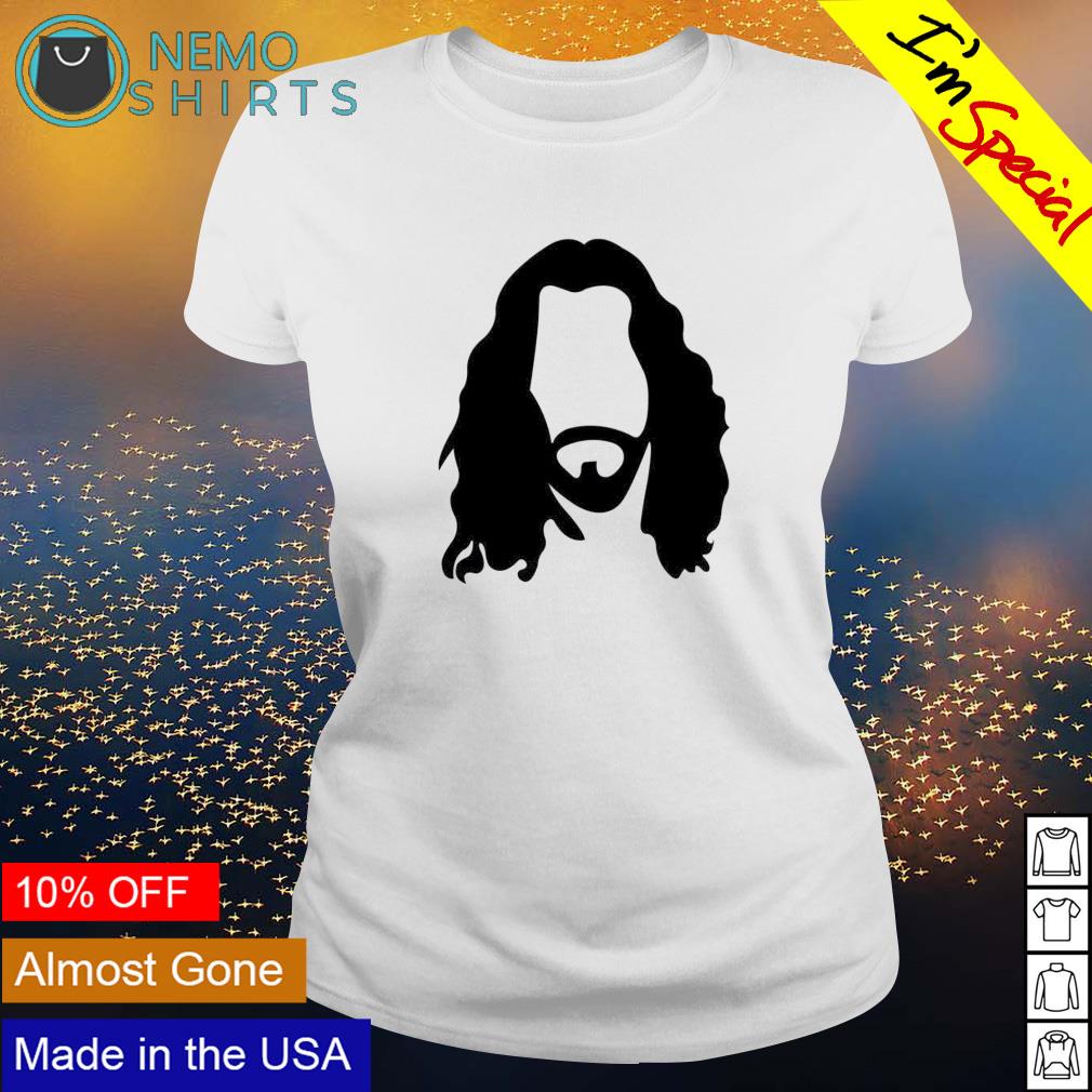 Chris Cornell face - Adult & Kids T-Shirts, Sweatshirts & Hoodies apparel design preview 3