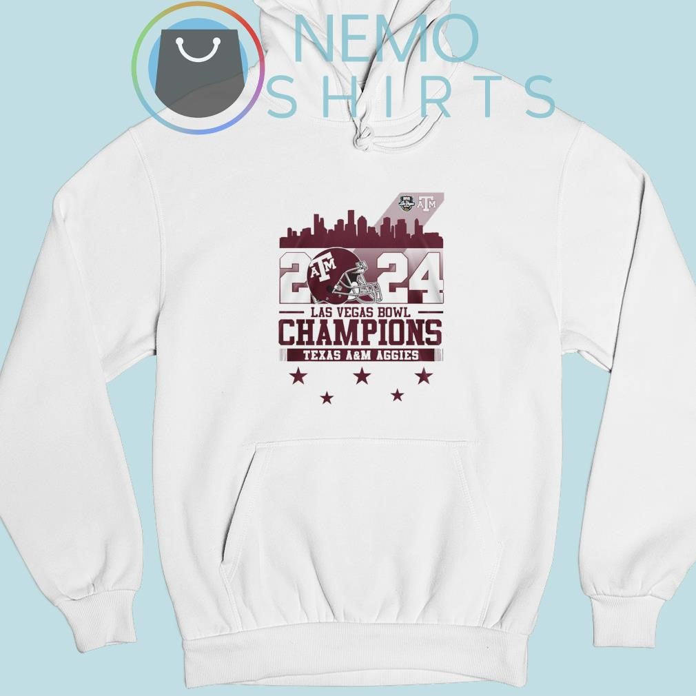 Texas A&M Aggies 2024 Las Vegas Bowl champions city - Adult & Kids T-Shirts, Sweatshirts & Hoodies apparel design preview 2