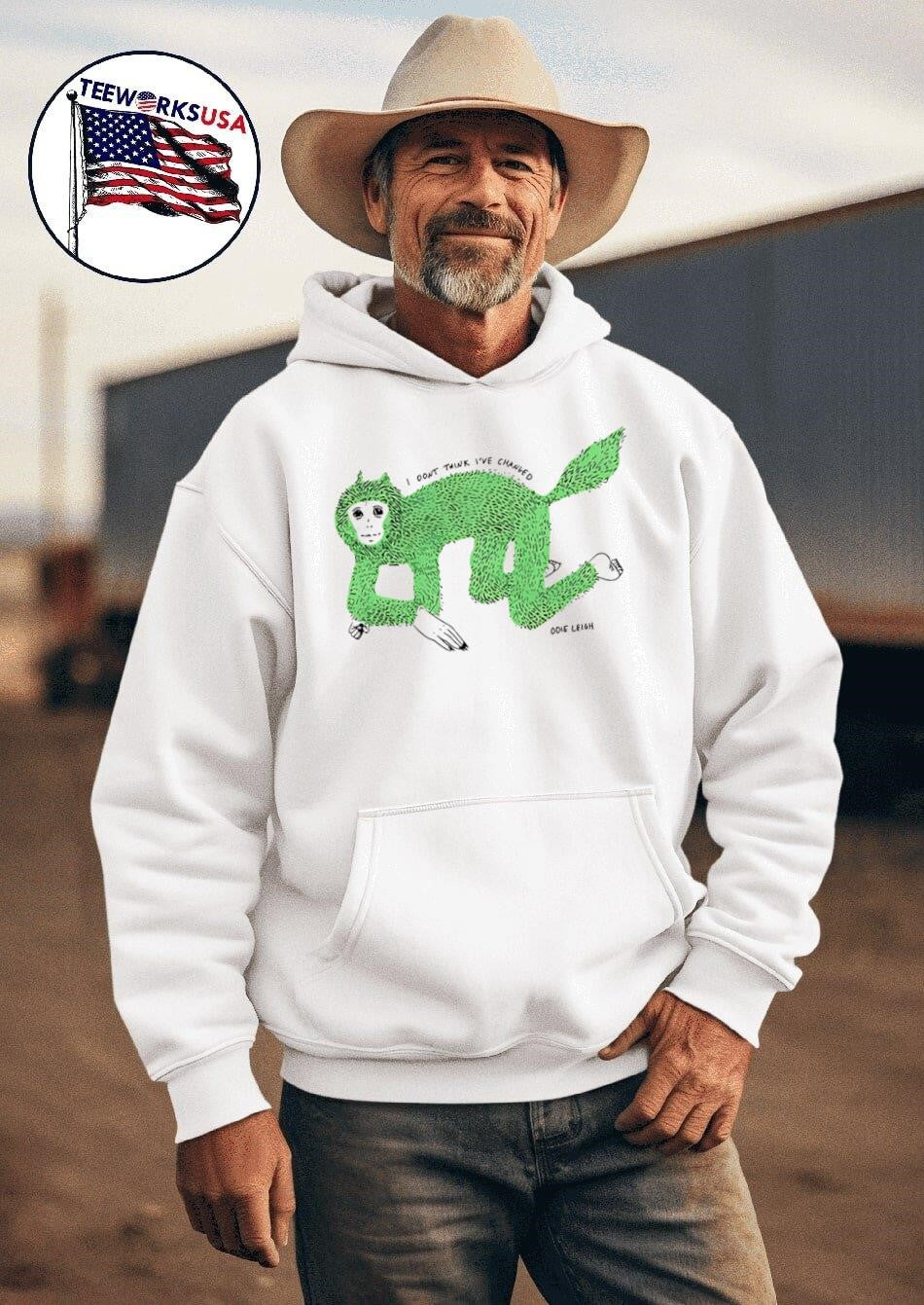 I don't think I've changed wolf - Adult & Kids T-Shirts, Sweatshirts & Hoodies apparel design preview 2