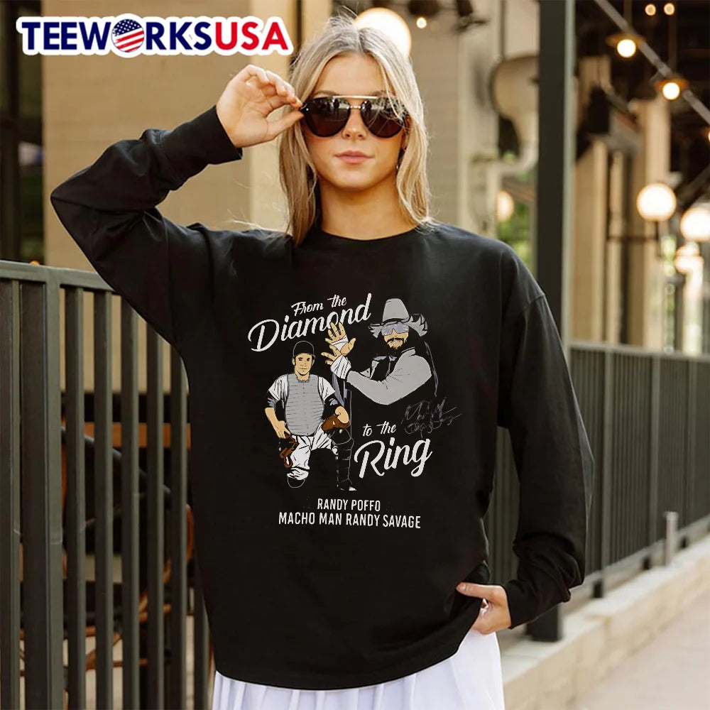 From The Diamond To Ring - Adult & Kids T-Shirts, Sweatshirts & Hoodies apparel design preview 4