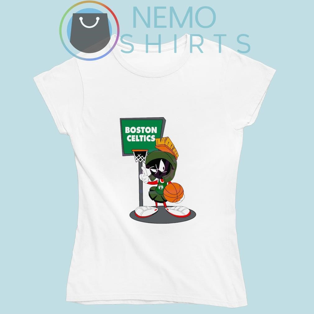Boston Celtics Looney Tunes Marvin - Adult & Kids T-Shirts, Sweatshirts & Hoodies apparel design preview 6
