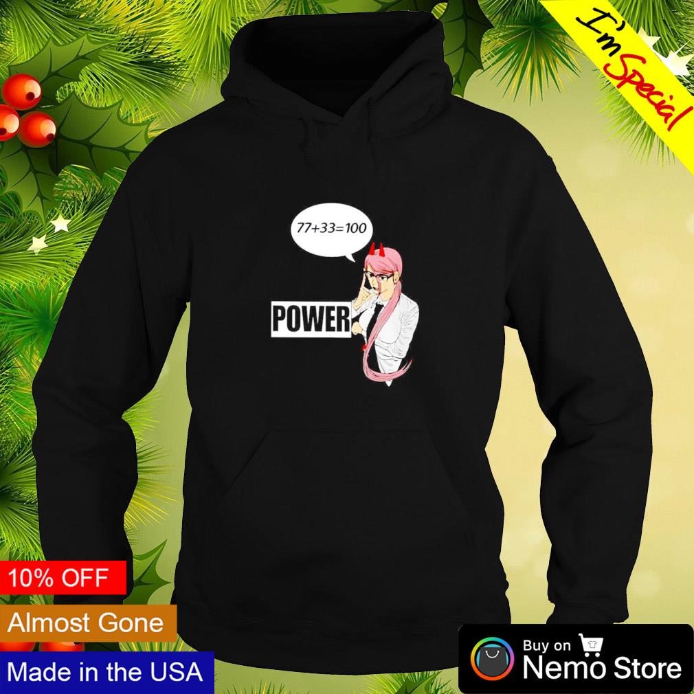 77 plus 33 equals 100 power - Adult & Kids T-Shirts, Sweatshirts & Hoodies product image 2