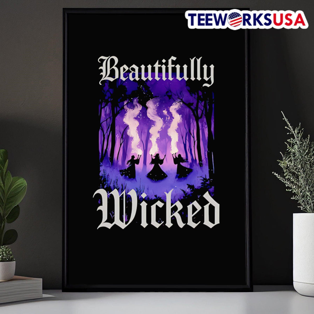 Beautifully wicked - Adult & Kids T-Shirts, Sweatshirts & Hoodies apparel design preview 5