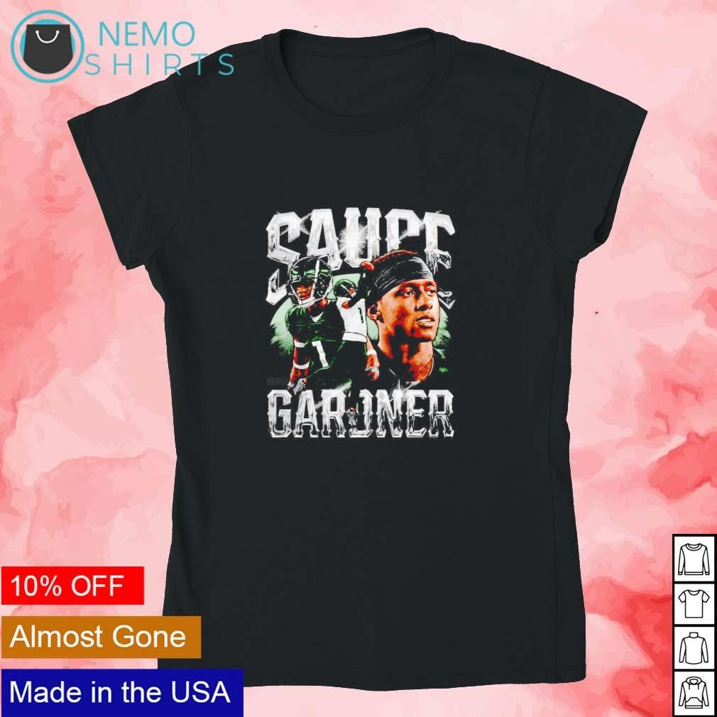 Sauce Gardner New York Jets vintage - Adult & Kids T-Shirts, Sweatshirts & Hoodies apparel design preview 4
