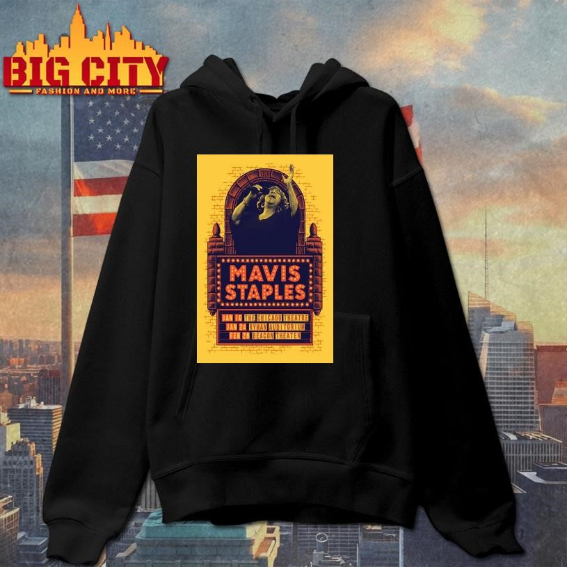 Mavis Staples Live Tour 2026 Chicago Nashville NYC - Adult & Kids T-Shirts, Sweatshirts & Hoodies apparel design preview 2