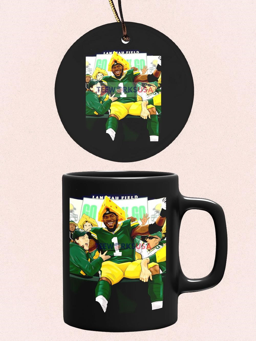 Micah and The Packers beat Commanders - Adult & Kids T-Shirts, Sweatshirts & Hoodies apparel design preview 4