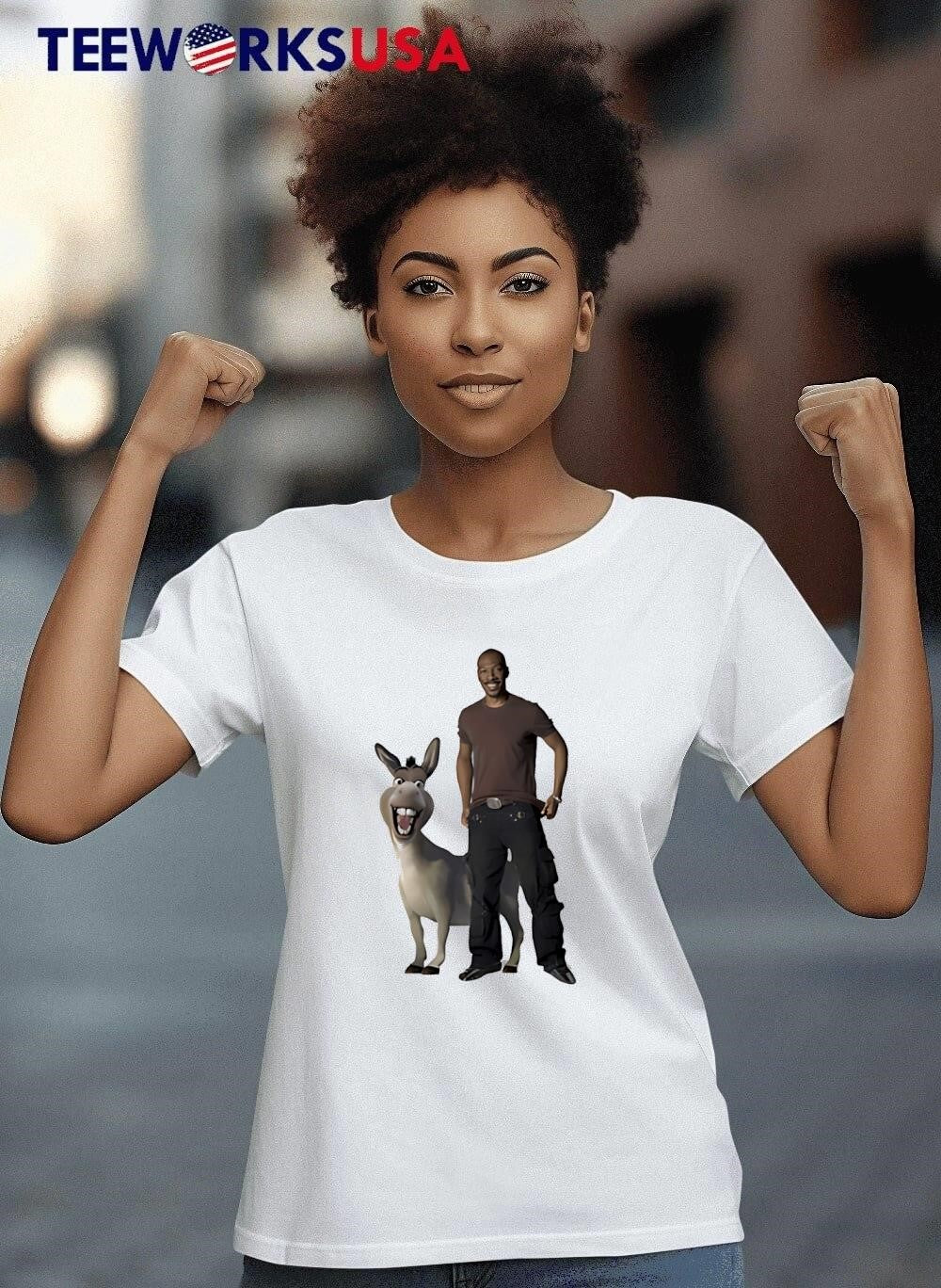 Eddie Murphy Donkey Shrek funny - Adult & Kids T-Shirts, Sweatshirts & Hoodies apparel design preview 8