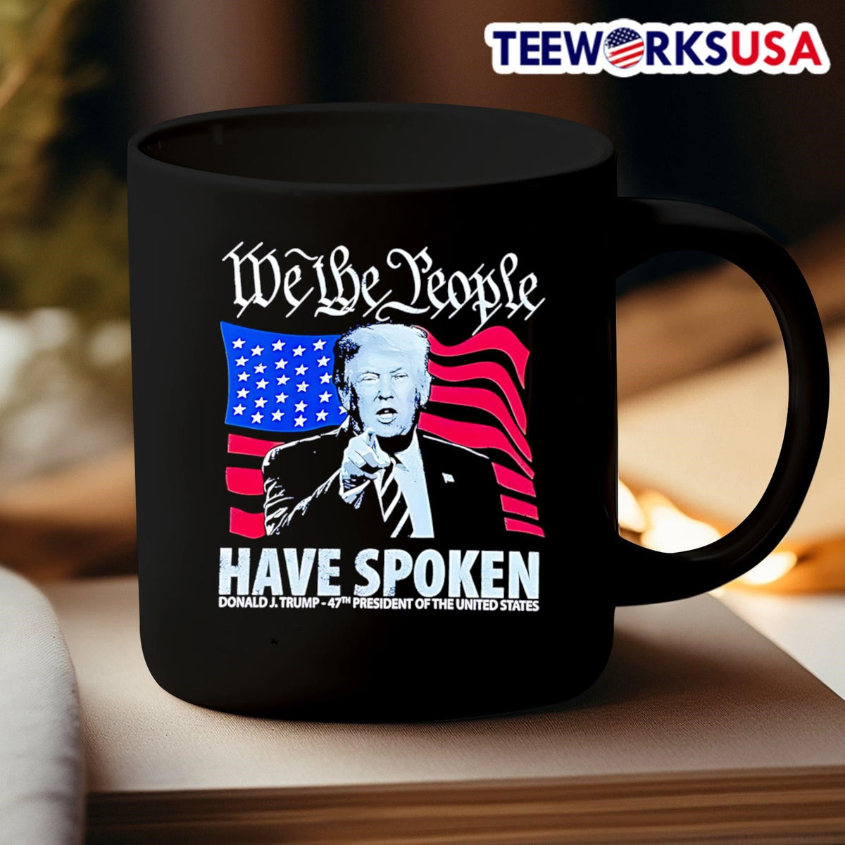 We The People Have Spoken Donald J. Trump 47th - Adult & Kids T-Shirts, Sweatshirts & Hoodies apparel design preview 3