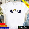Denver Broncos Nathaniel Hackett weightlifting - Adult & Kids T-Shirts, Sweatshirts & Hoodies apparel design preview 1