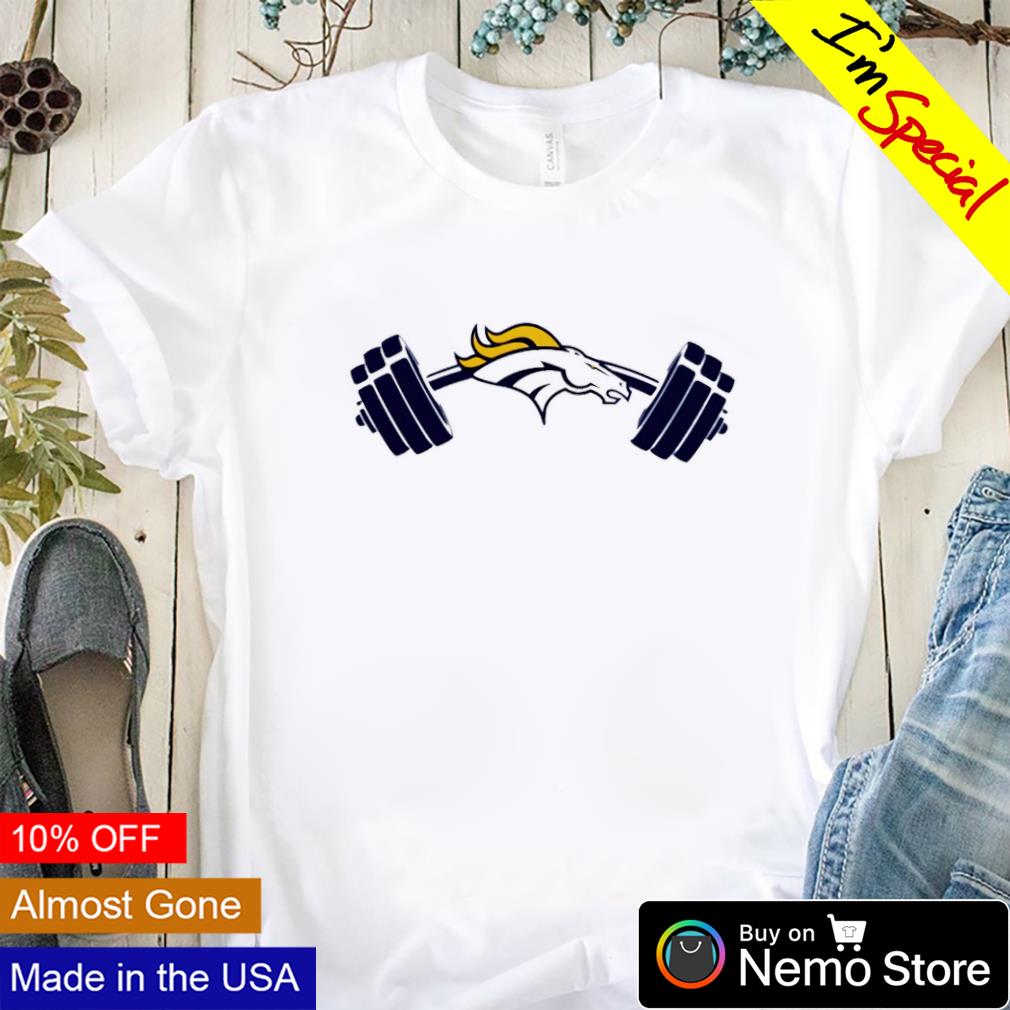 Denver Broncos Nathaniel Hackett weightlifting - Adult & Kids T-Shirts, Sweatshirts & Hoodies apparel design preview 1