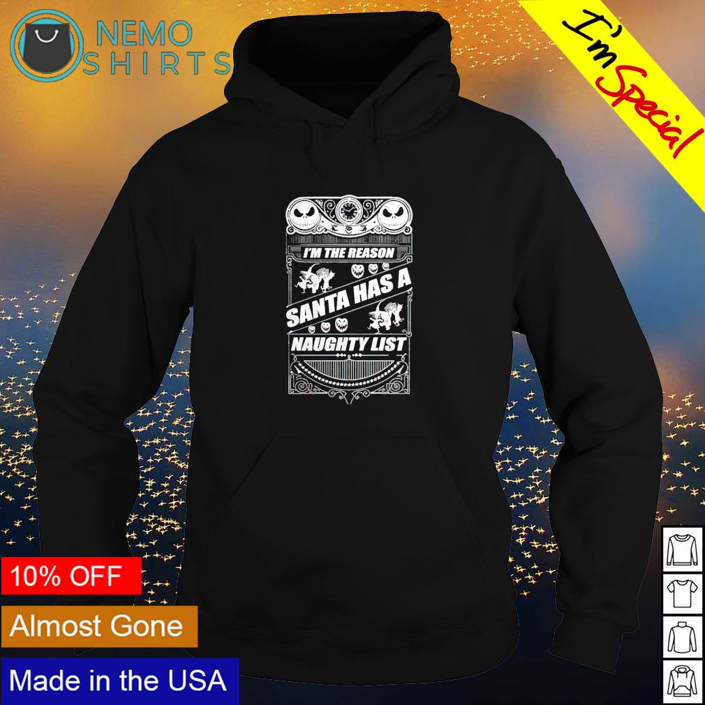 I'm the reason Santa has a naughty list - Adult & Kids T-Shirts, Sweatshirts & Hoodies apparel design preview 2
