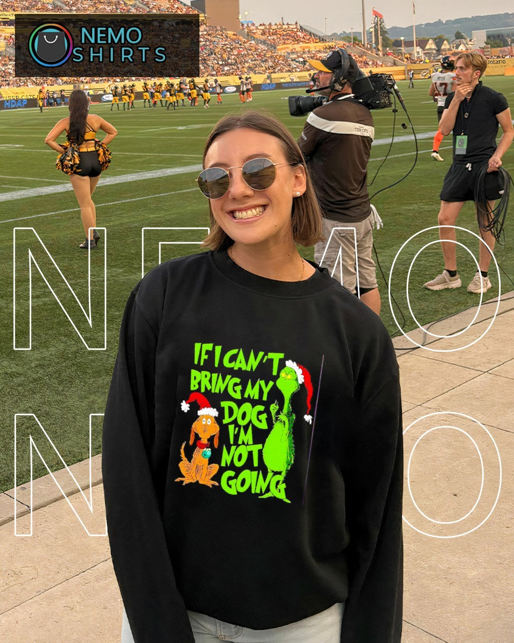If I can't bring my dog I'm not going Grinch - Adult & Kids T-Shirts, Sweatshirts & Hoodies apparel design preview 6