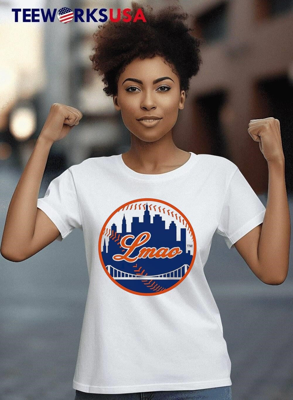 Lmaomets New York Mets logo - Adult & Kids T-Shirts, Sweatshirts & Hoodies apparel design preview 8